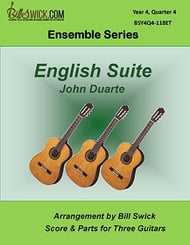 Bill Swick's Year 4, Quarter 4 - Advanced Ensembles for Three Guitars Guitar and Fretted sheet music cover Thumbnail